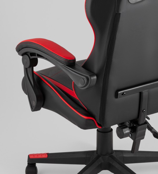 Кресло спортивное TopChairs Shadow черно-красный