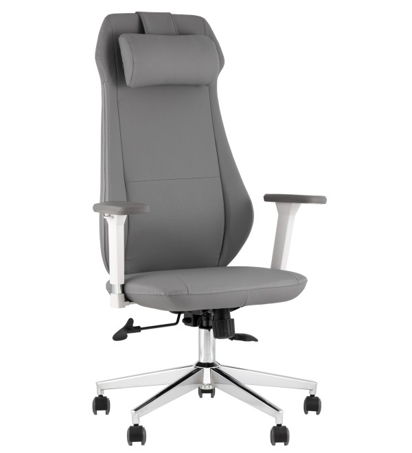 Кресло руководителя TopChairs Trophey серый
