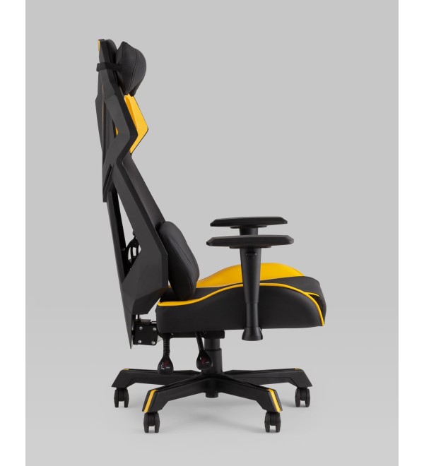 Кресло спортивное TopChairs Рэтчэт желтый