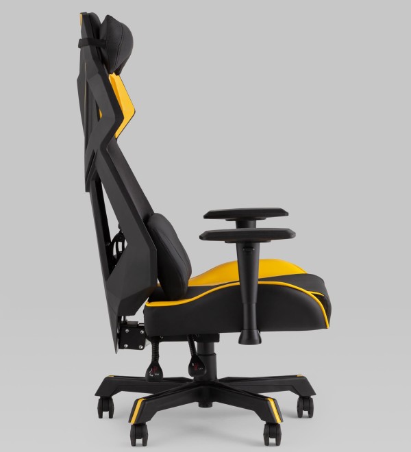 Кресло спортивное TopChairs Рэтчэт желтый