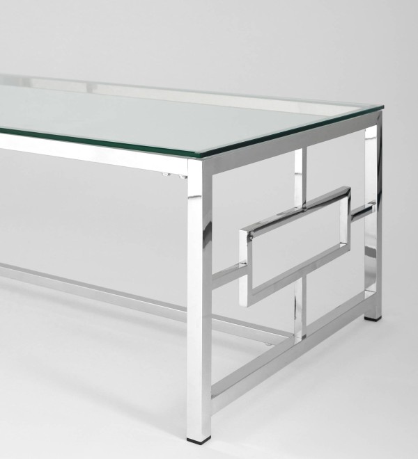 Журнальный стол 120*60 БРУКЛИН серебро