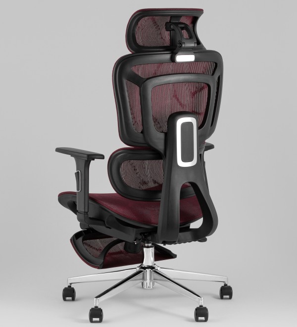 Кресло офисное TopChairs Nimbus бордовый