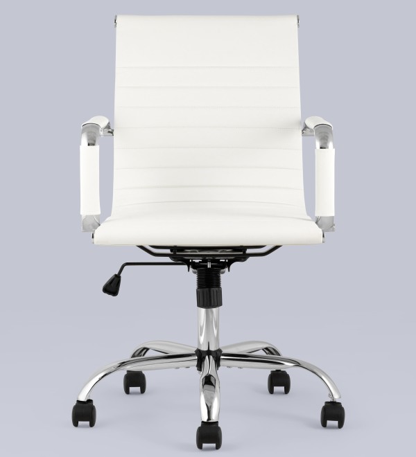 Кресло офисное TopChairs City S белое