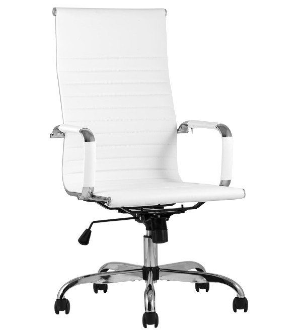 Кресло руководителя TopChairs City белое