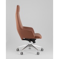 Кресло руководителя TopChairs Bow шоколадный