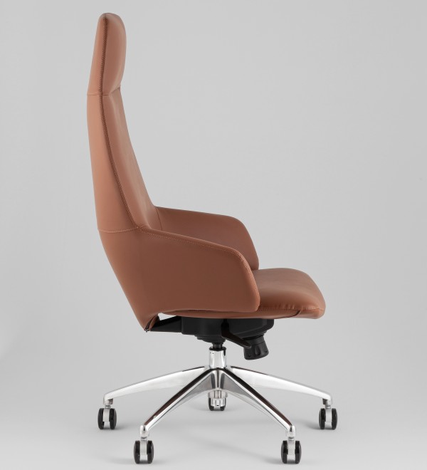 Кресло руководителя TopChairs Bow шоколадный
