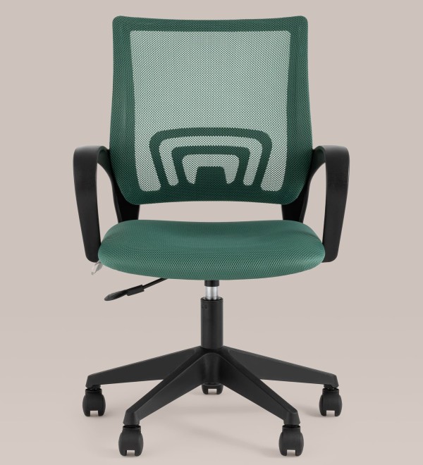Кресло офисное TopChairs ST-Basic сетка/ткань зеленый