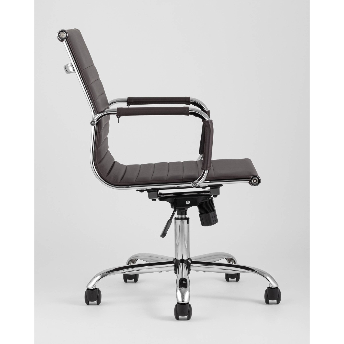Кресло офисное TopChairs City S коричневое
