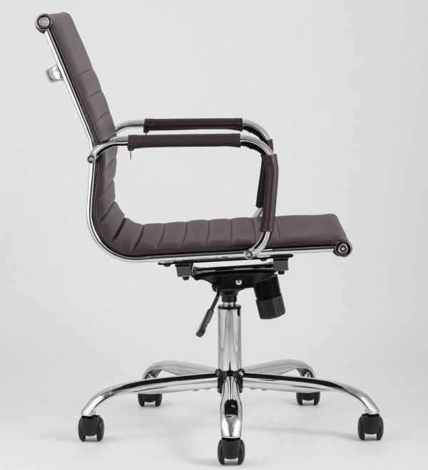 Кресло офисное TopChairs City S коричневое