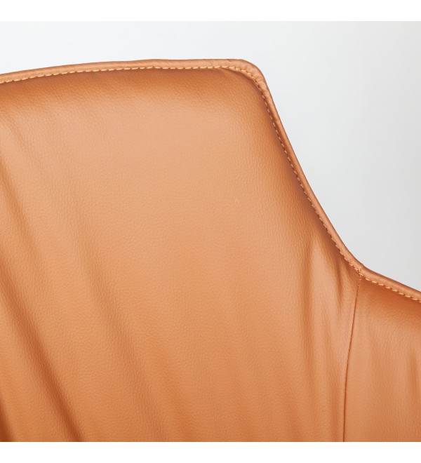 Полукресло София, иск.кожа soft-touch, терракот