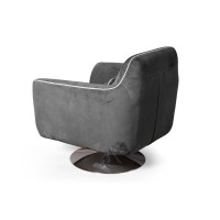 Кресло Марко, искусственная замша Breeze gray