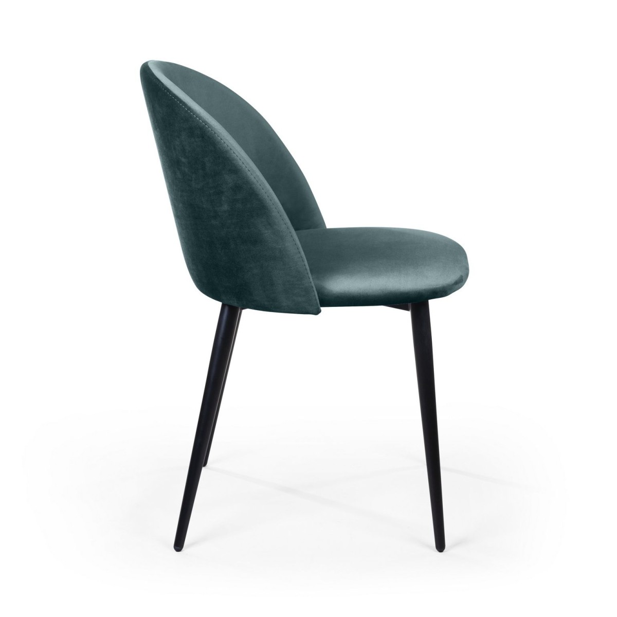 Стул Томас, бархат зелёный 19