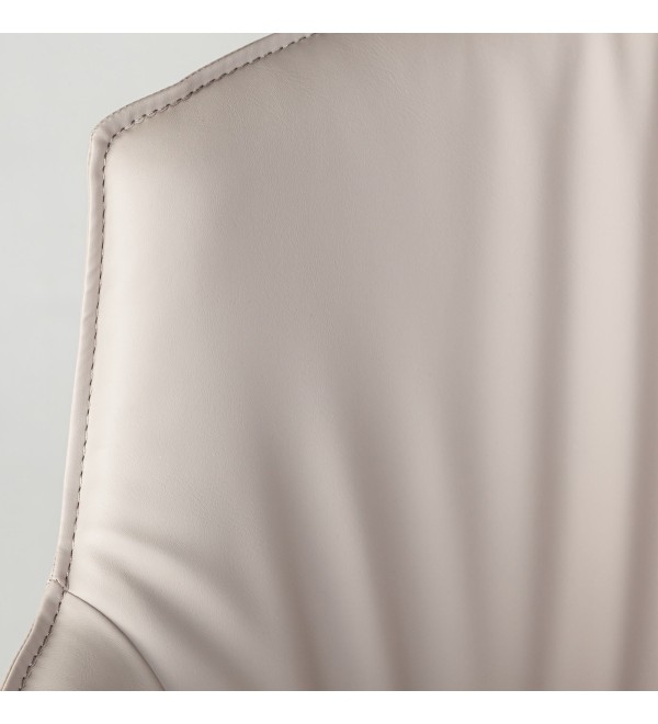 Полукресло София, иск.кожа soft-touch, серый