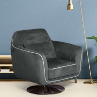 Кресло Марко, искусственная замша Breeze gray