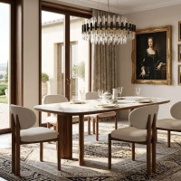 Стол нераскладной Санди 200, столешница керамика матовая