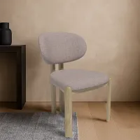 Стул Галлоти, дуб светлый, рогожка wellton 230