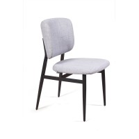 Стул Йоко, рогожка, серый