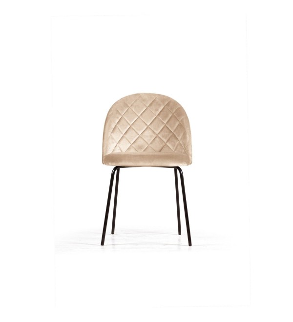 Стул Норд ромб, бархат бежевый 5