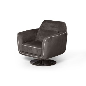 Кресло Марко, искусственная замша Breeze taupe