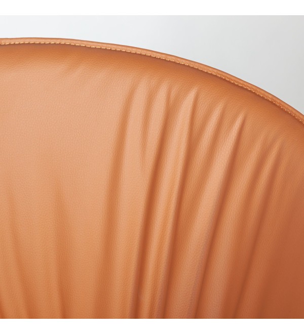 Полукресло София, иск.кожа soft-touch, терракот