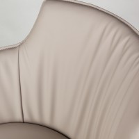 Полукресло София, иск.кожа soft-touch, серый