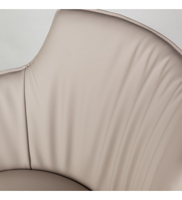 Полукресло София, иск.кожа soft-touch, серый