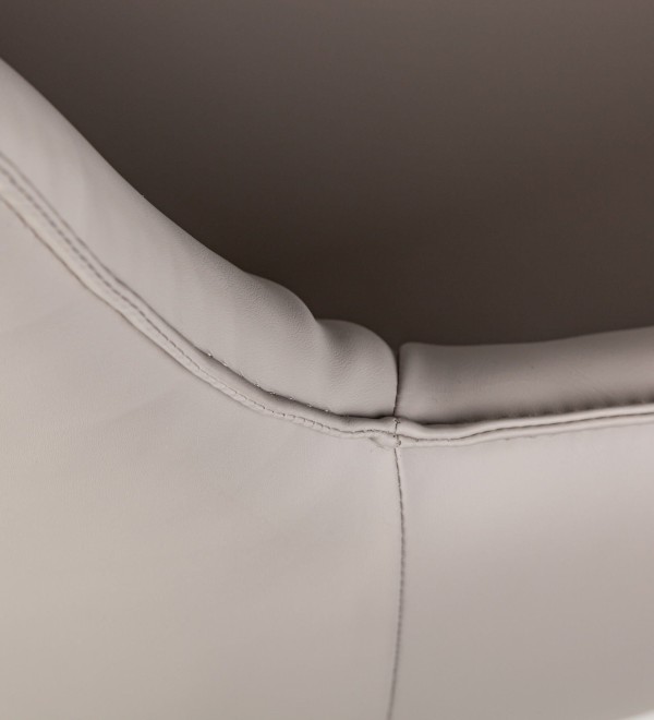 Полукресло София, иск.кожа soft-touch, серый