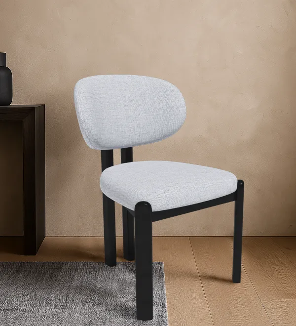 Стул Галлоти, бук черный, рогожка wellton 990
