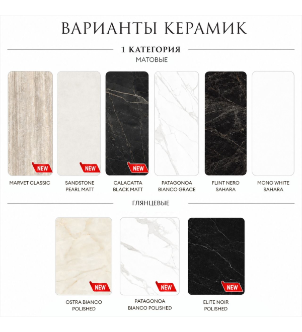 Стол круглый Айкон 120, керамика матовая, белая