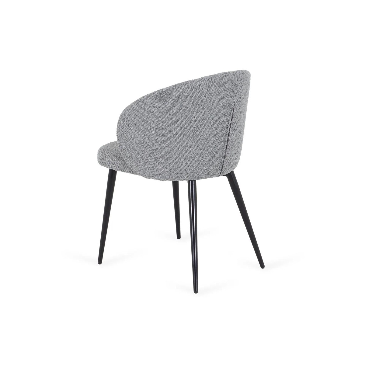 Стул Вито, букле серый / опора конус
