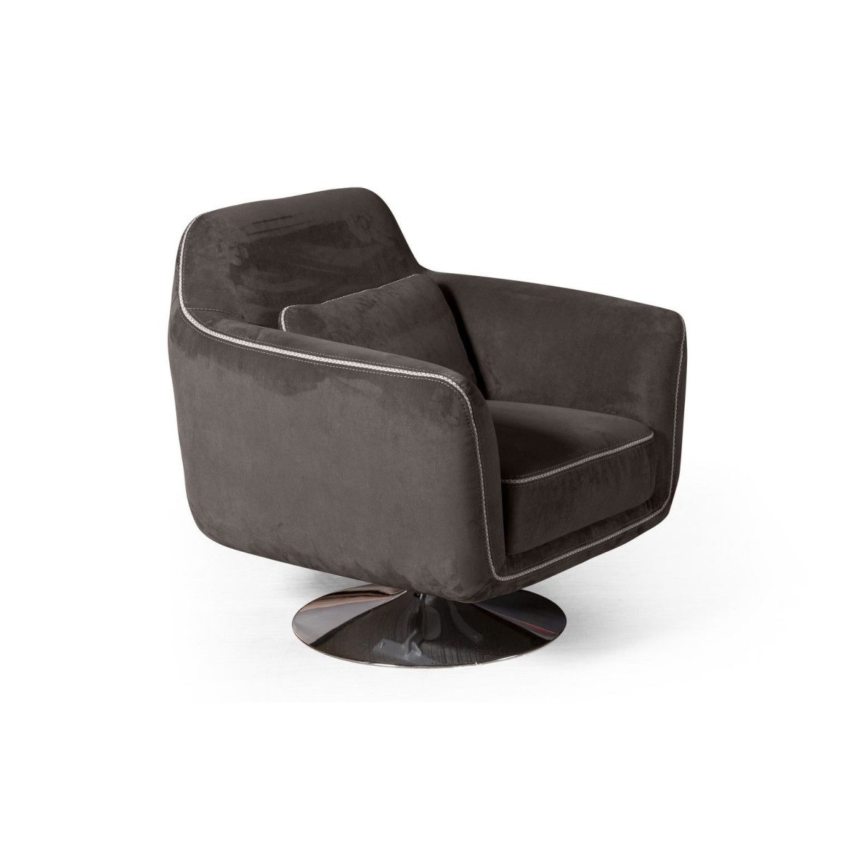 Кресло Марко, искусственная замша Breeze taupe