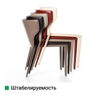 Стул Аустин, кожа капучино