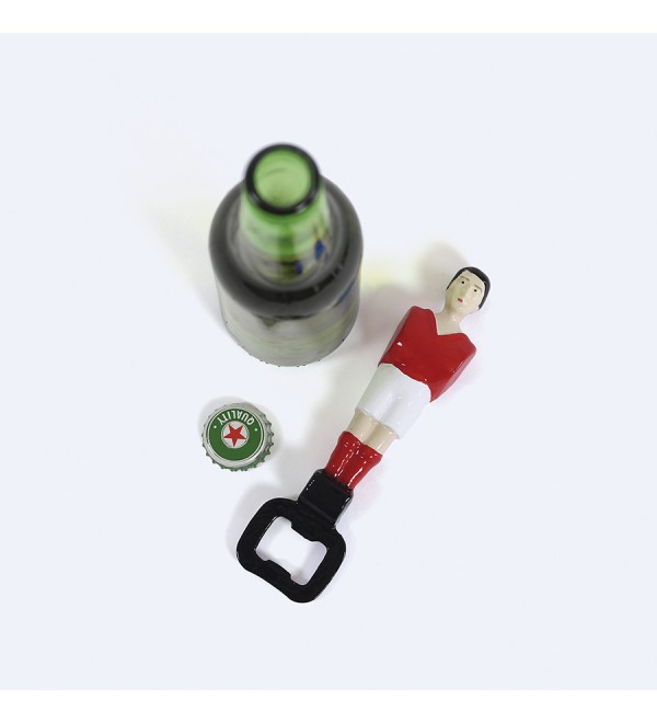 Открывалка для бутылок foosball, красная