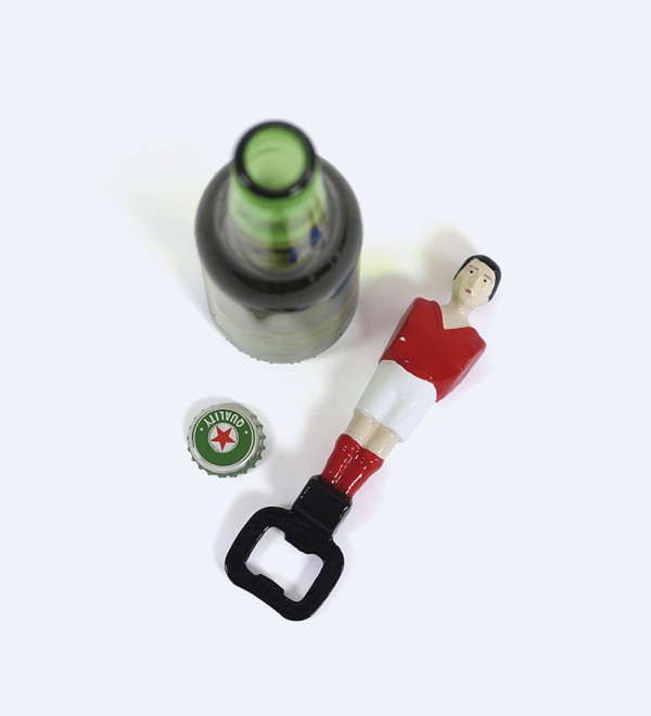 Открывалка для бутылок foosball, красная