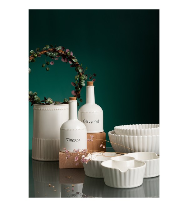 Салатник белого цвета из коллекции kitchen spirit, 1,4 л