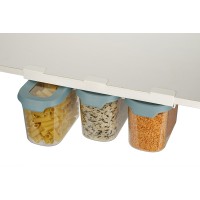 Набор подвесных контейнеров cupboardstore, 1,3 л, темный опал, 3 шт.