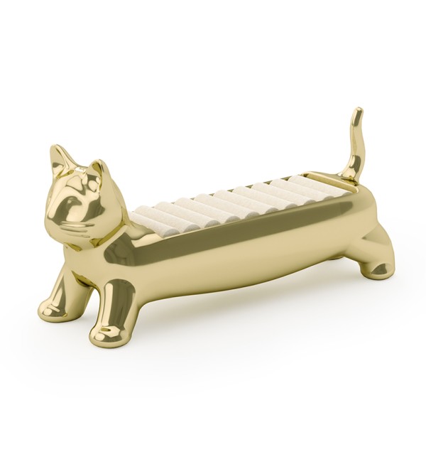 Держатель для колец ali cat, латунь