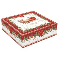 Набор десертных тарелок christmas heritage, D20 см, 4 шт.