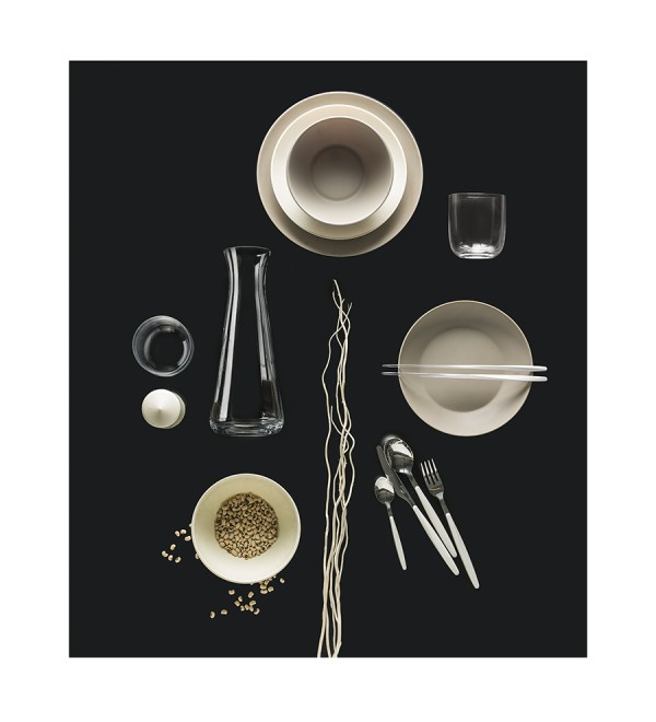 Набор из 24 столовых приборов cutlery my fusion, белый