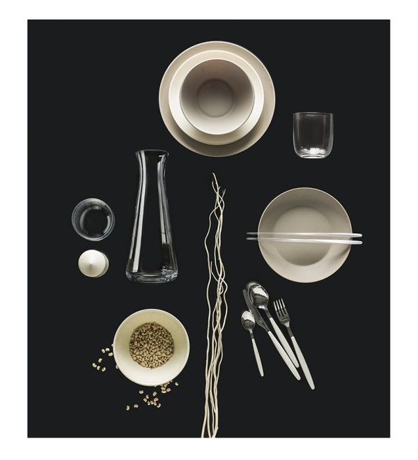 Набор из 24 столовых приборов cutlery my fusion, белый