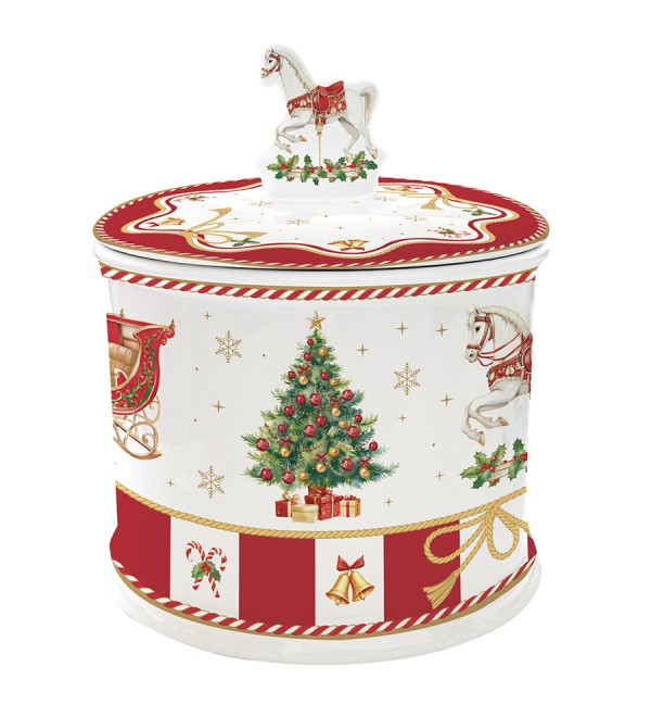 Банка для хранения christmas tale, 14х16,5 см