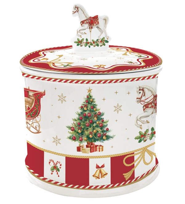 Банка для хранения christmas tale, 14х16,5 см
