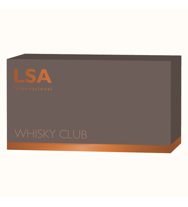 Набор низких стаканов whisky club, 230 мл, коричневый, 2 шт.