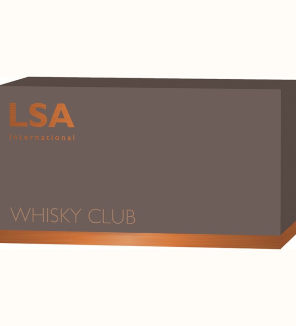 Набор низких стаканов whisky club, 230 мл, коричневый, 2 шт.