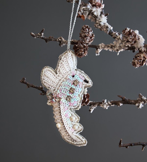 Набор елочных украшений christmas pearls из коллекции new year essential, 4 шт.
