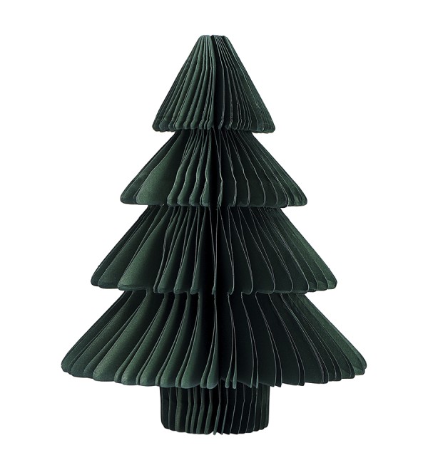 Декор новогодний honeycomb tree зеленого цвета из коллекции new year essential, 18 см
