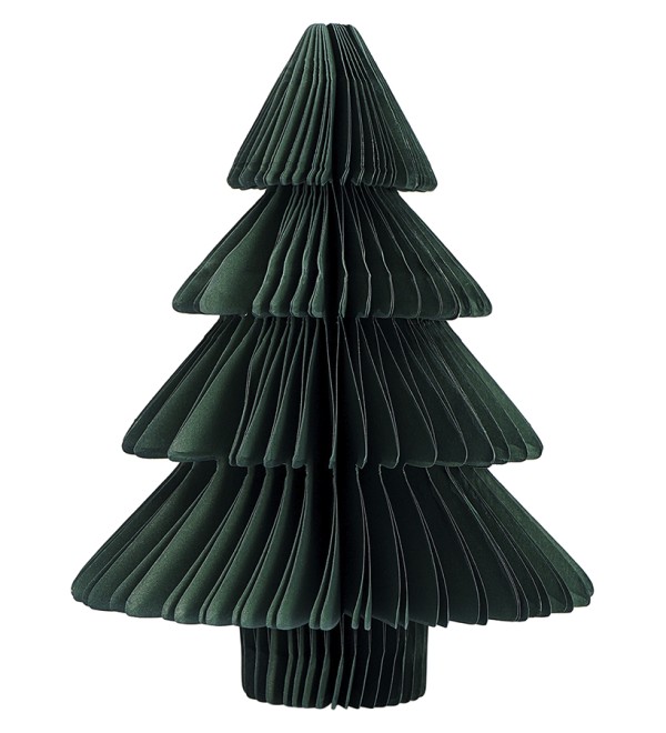 Декор новогодний honeycomb tree зеленого цвета из коллекции new year essential, 18 см