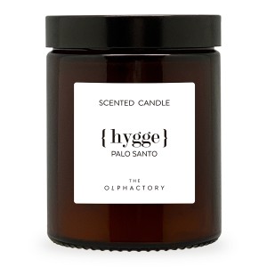 Свеча ароматическая the olphactory, hygge, palo santo, 30 ч