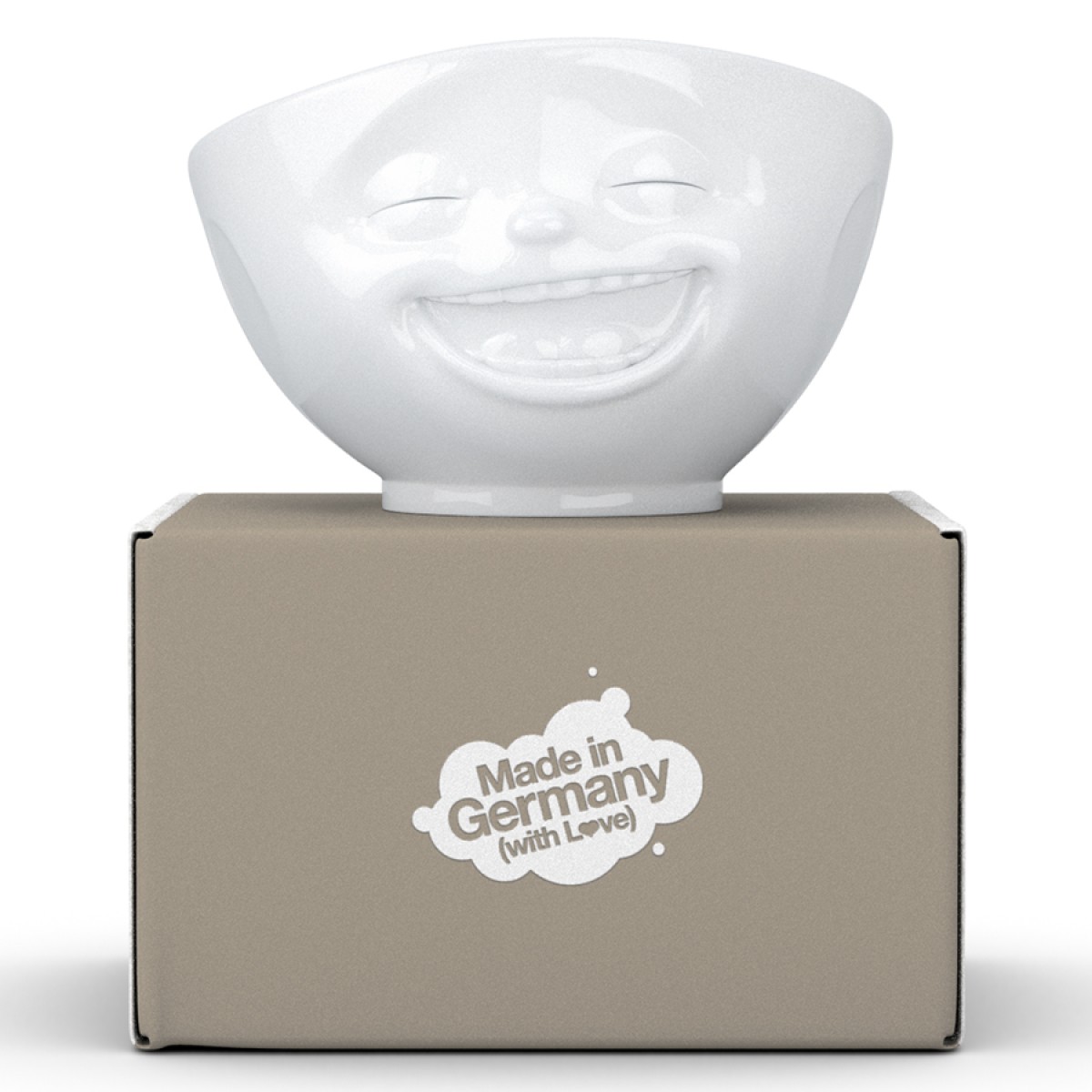 Чаша laughing, 1 л, белая