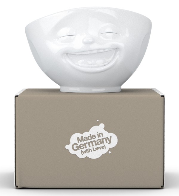 Чаша laughing, 1 л, белая